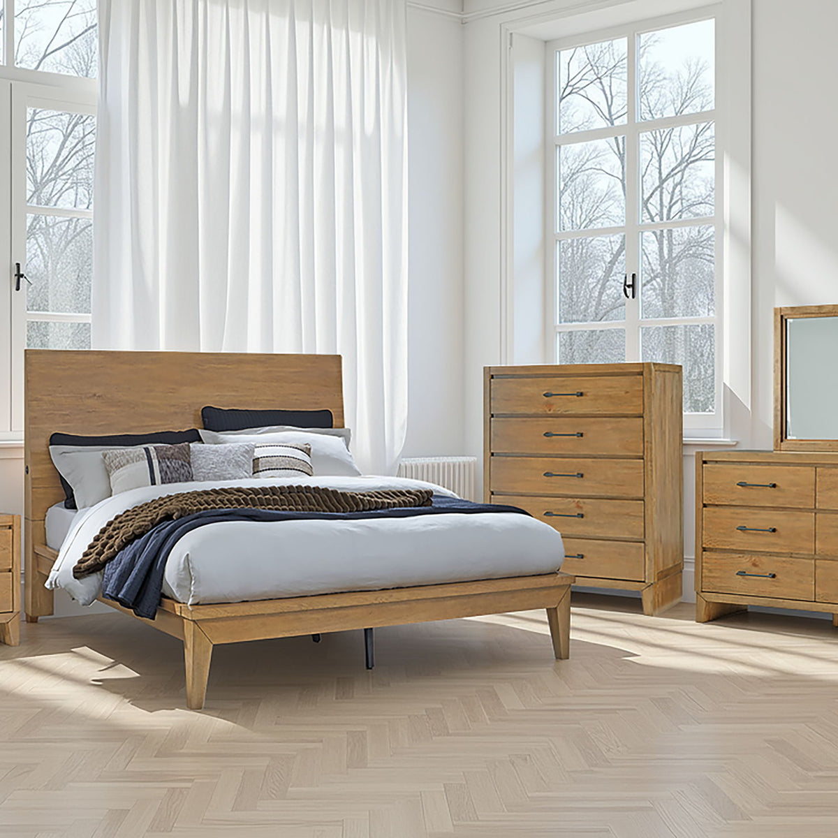Sherbana - Panel Bed
