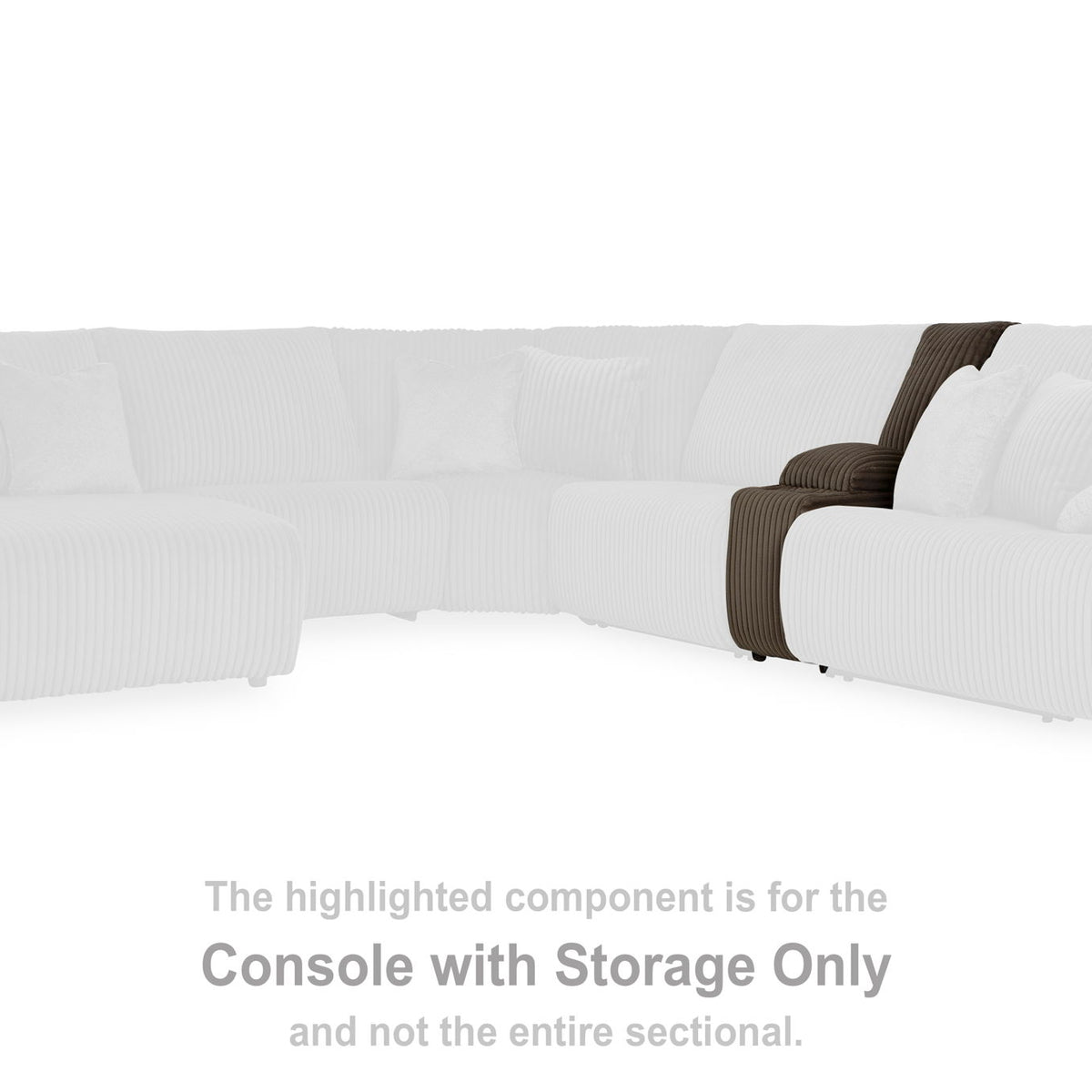 Top Tier - Console With Storage - Chocolate