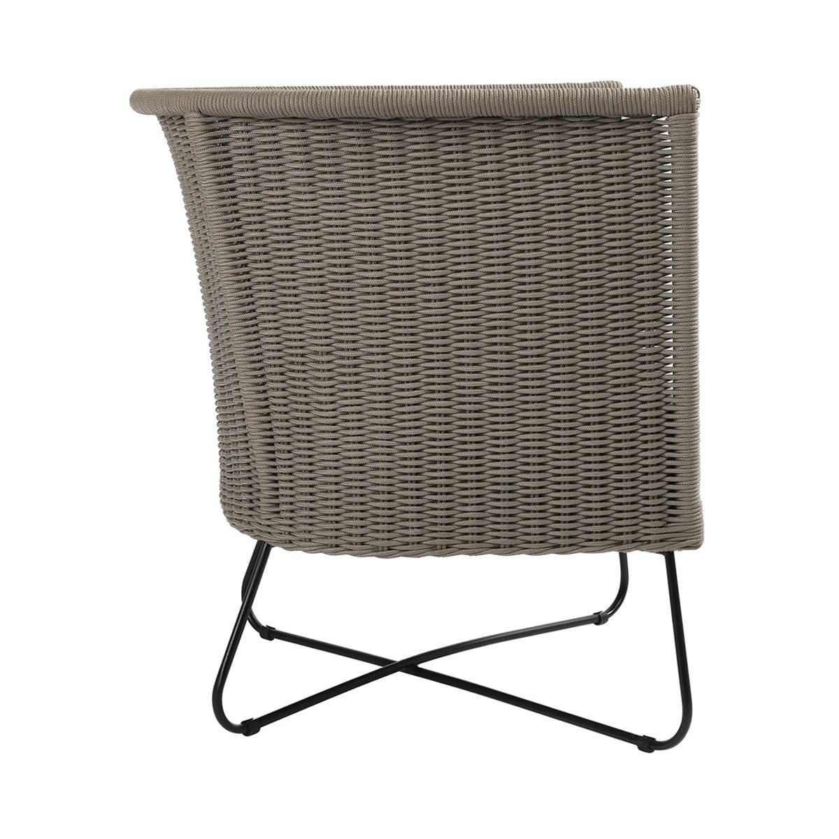 Raylan - Outdoor Accent Chair - Dark Gray