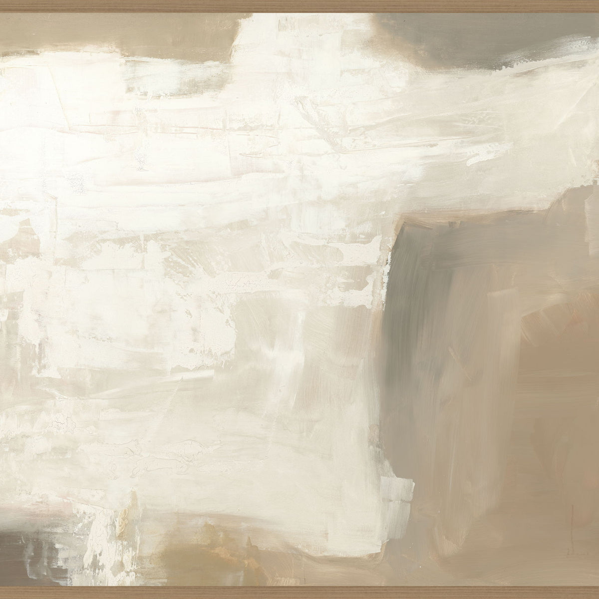 Flow - 48" x 72" Painting By Buddy Whitlock - Gold