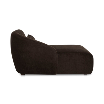 Amelia - Left Arm Facing Chaise - Espresso