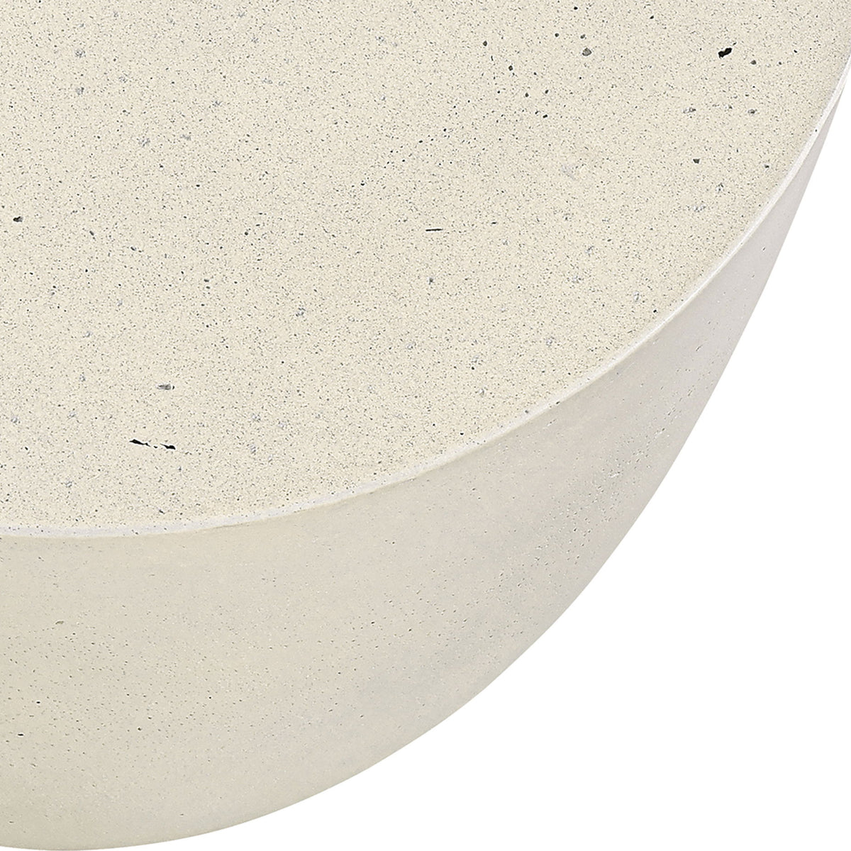 Reggio - Concrete Indoor / Outdoor End Table - Cream