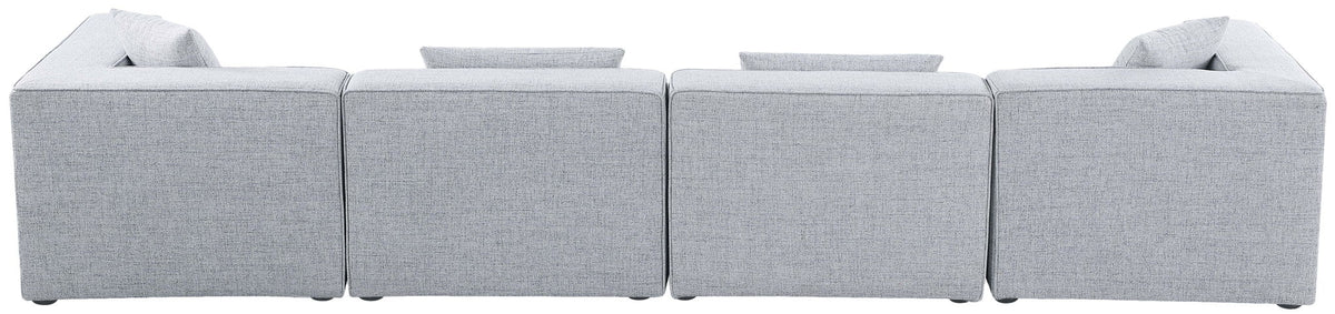 Cube - Linen Modular 4 Seat Sofa
