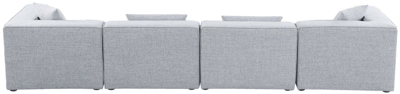 Cube - Linen Modular 4 Seat Sofa