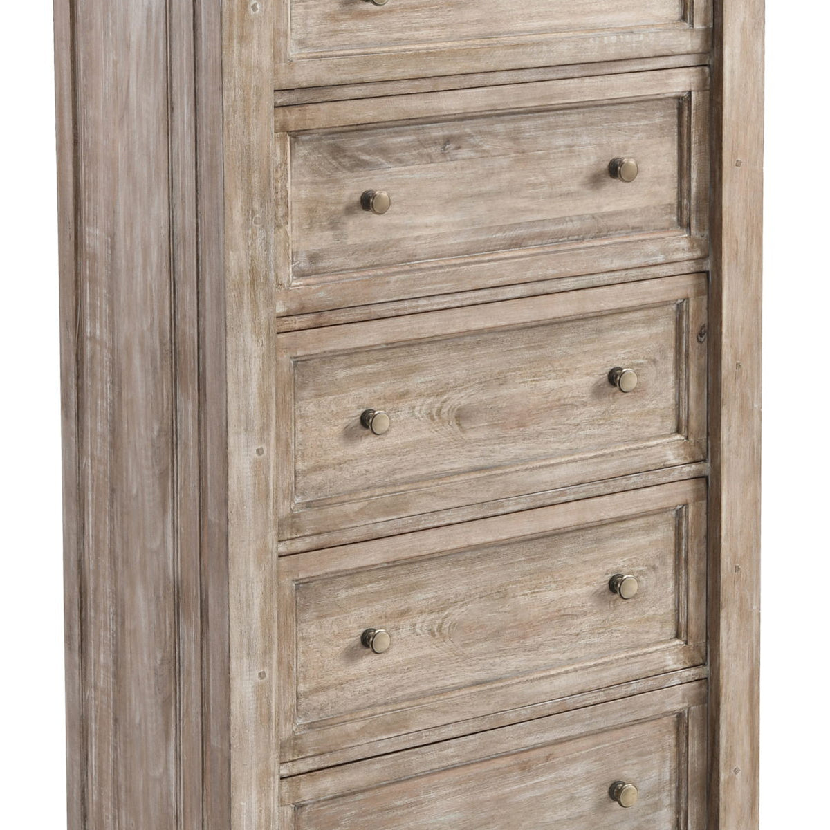 Adelaide - 6 Drawer Chest - Natural White Wash