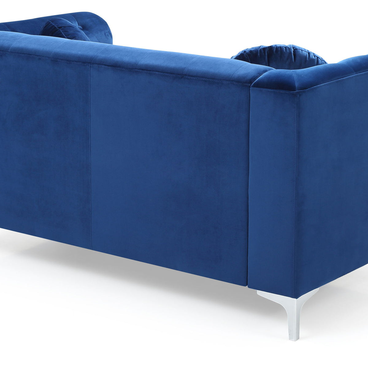 Stylish Sloped Arm Loveseat