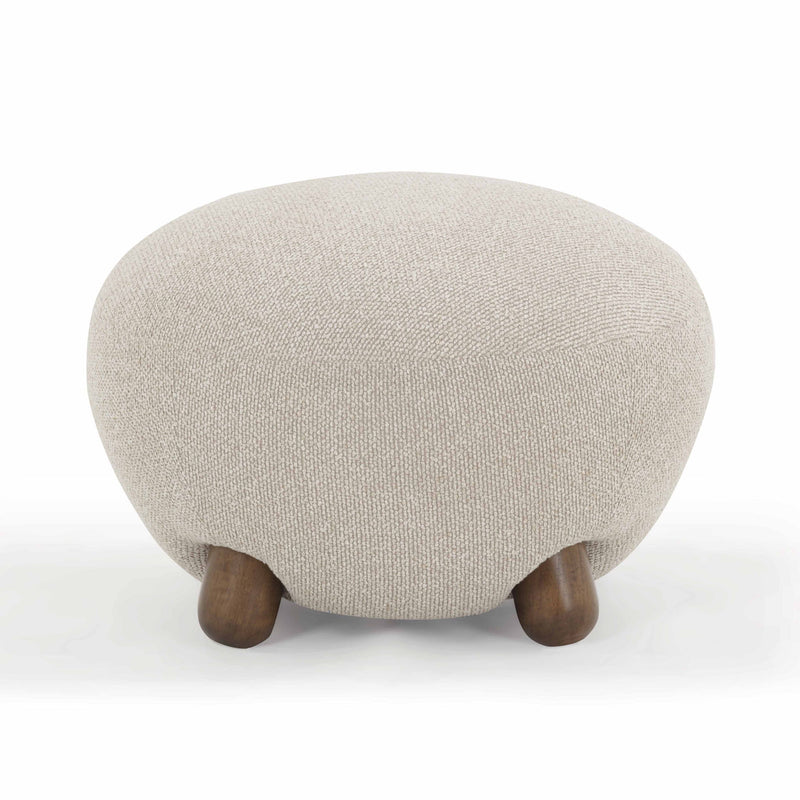 Pucker - Boucle Ottoman - Warm Gray