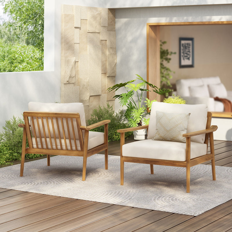 Modern Outdoor Lounge Chair With Cushions