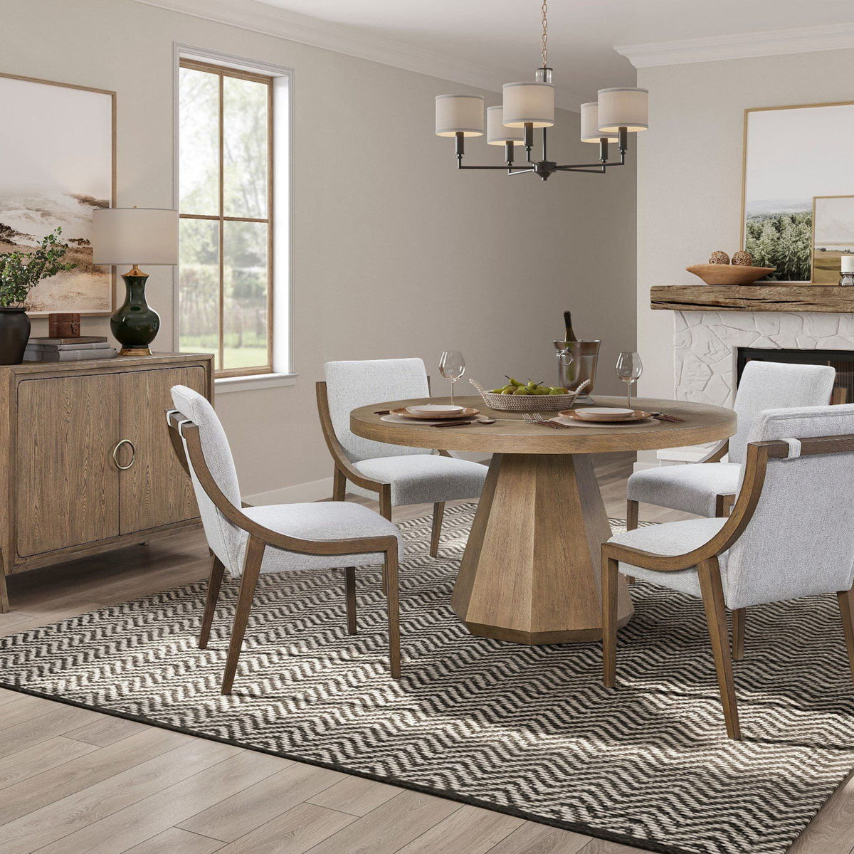 Elegant Round Dining Table