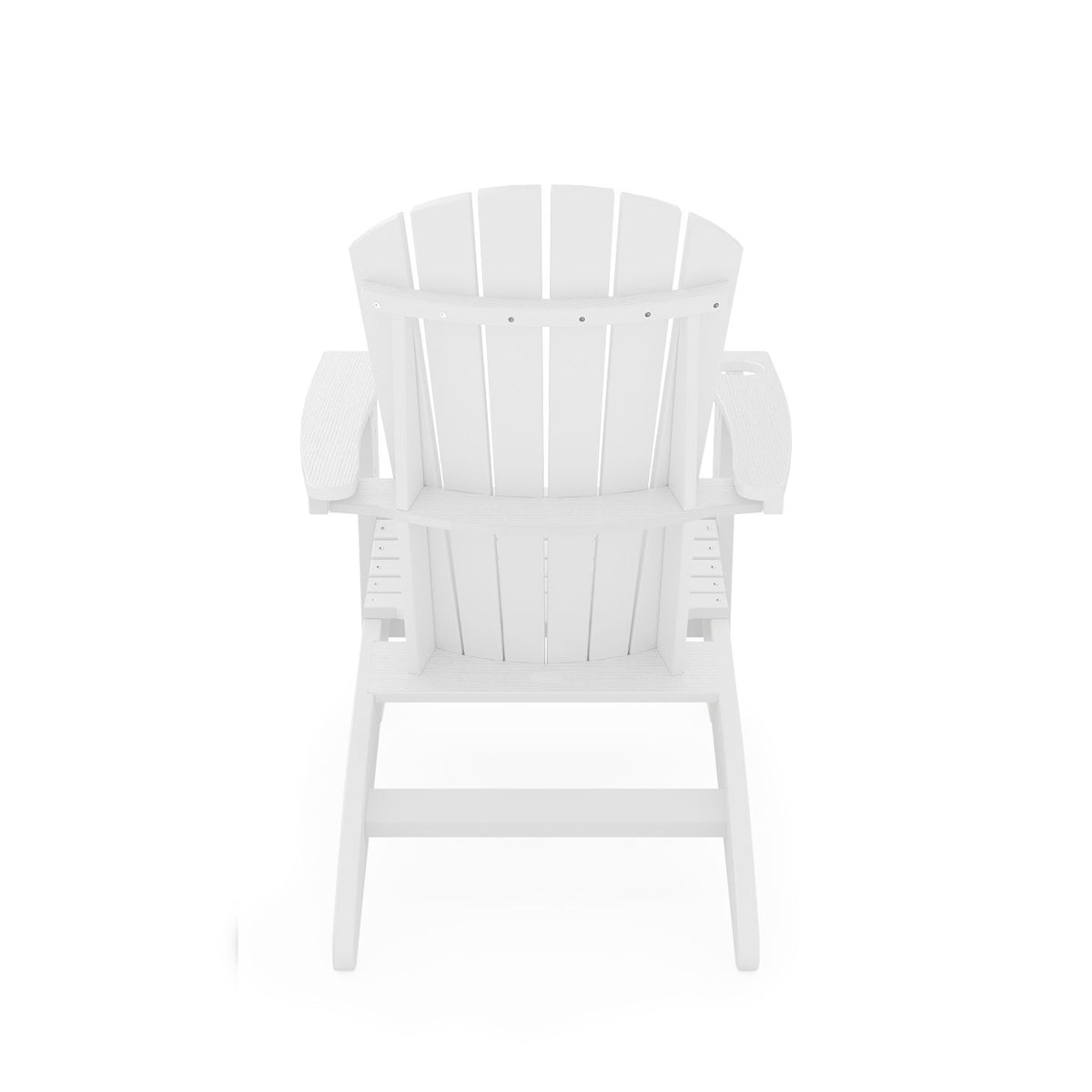 Adirondack Chair Sturdy HDPE Poly Lumber For Poolside, Patio, And Garden Relaxation