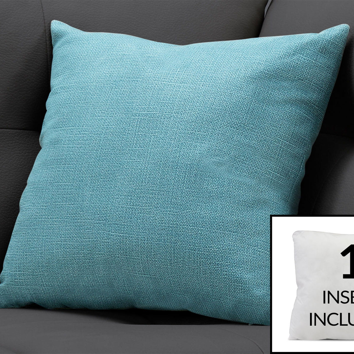 Pillow Square, Insert Included, Decorative Throw, Hypoallergenic