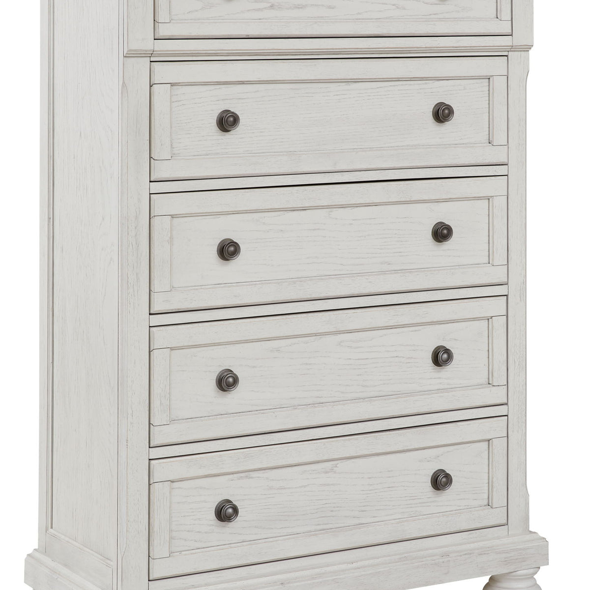 Robbinsdale - Five Drawer Chest - Antique White