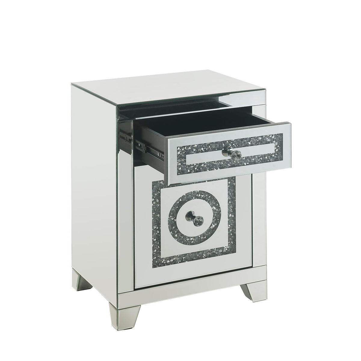 Noralie - Accent Table - Silver
