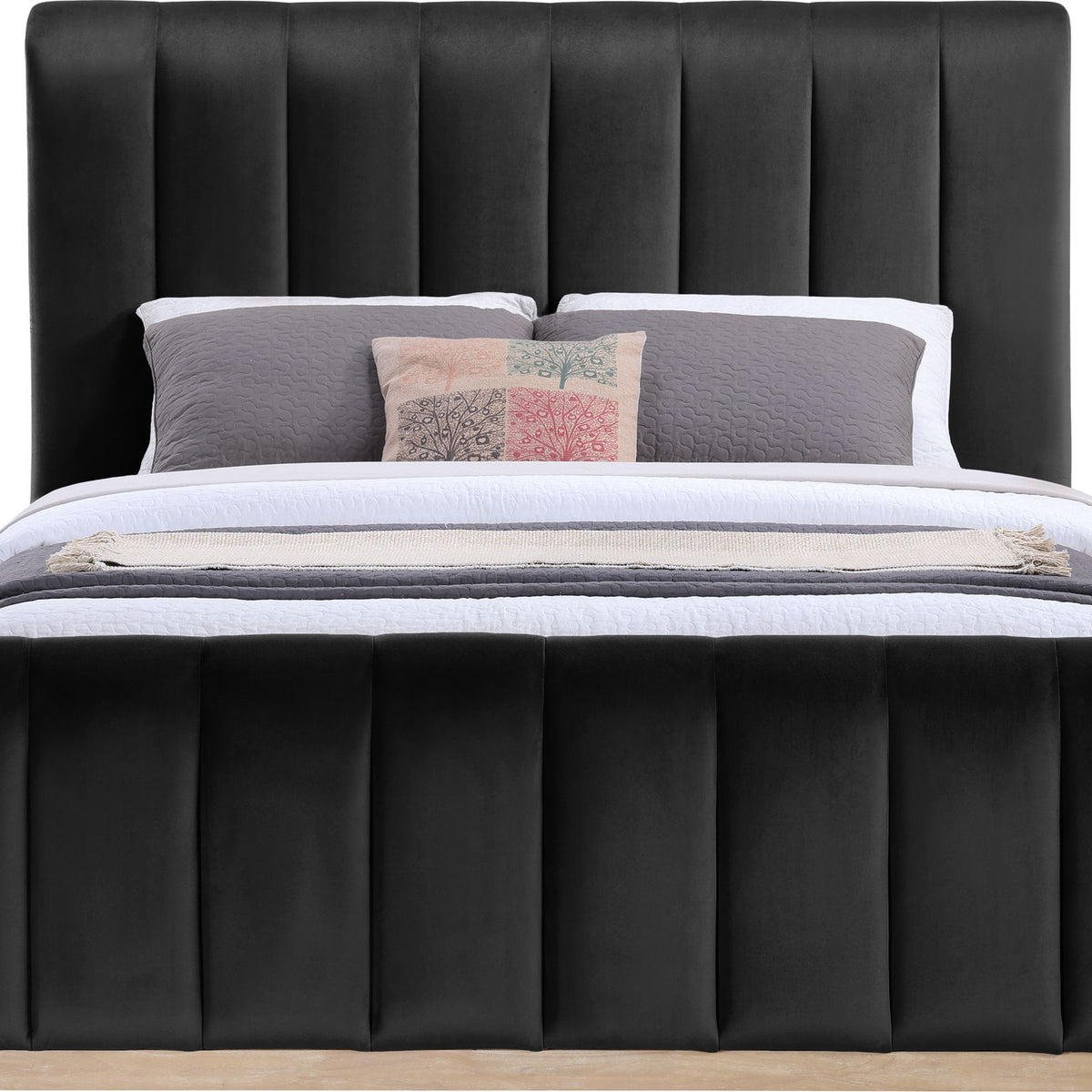 Amara - Velvet Bed