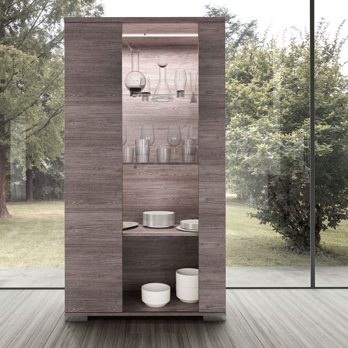 Viola - 2 Door China - Purple Elm