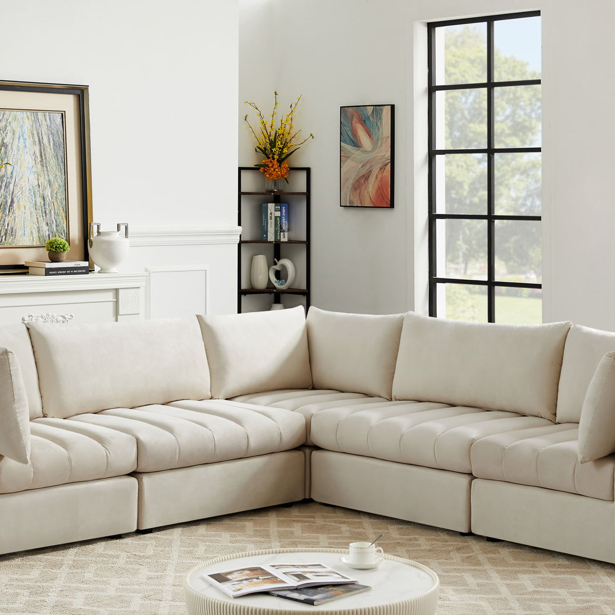 Jacob - Modular Corner Sectional 5 Piece