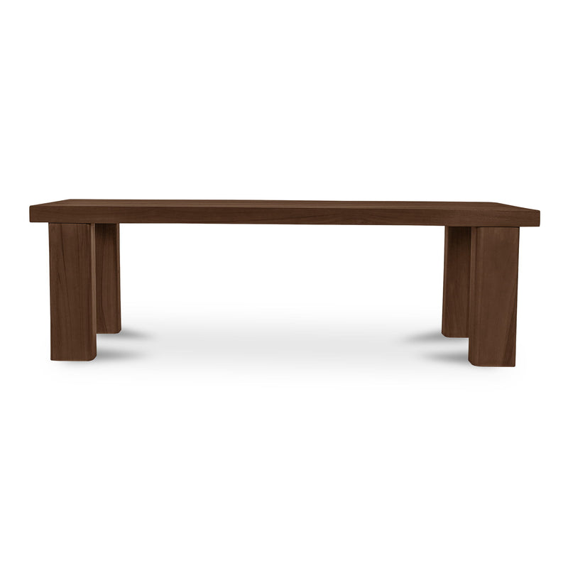 Marina - Ourdoor Dining Bench - Dark Brown