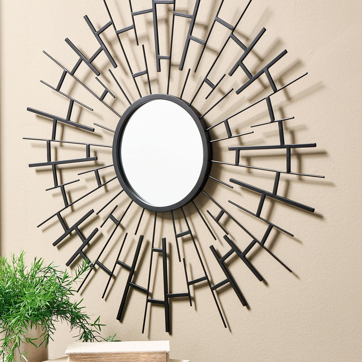 Garrenworth - Accent Mirror - Black