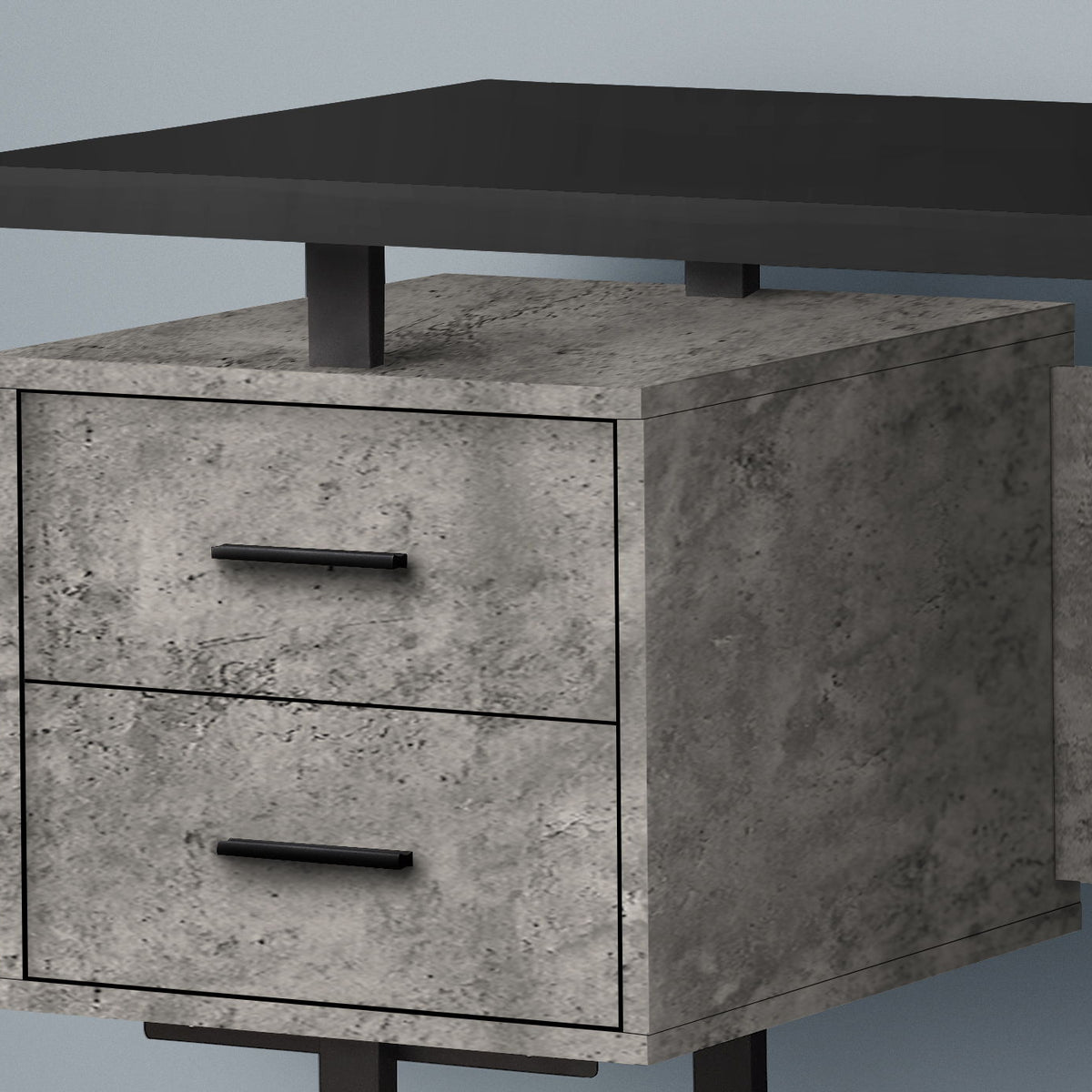 Computer Desk For Home Office, Laptop, Left, Right Set - Up, Storage Drawers, Contemporary & Modern