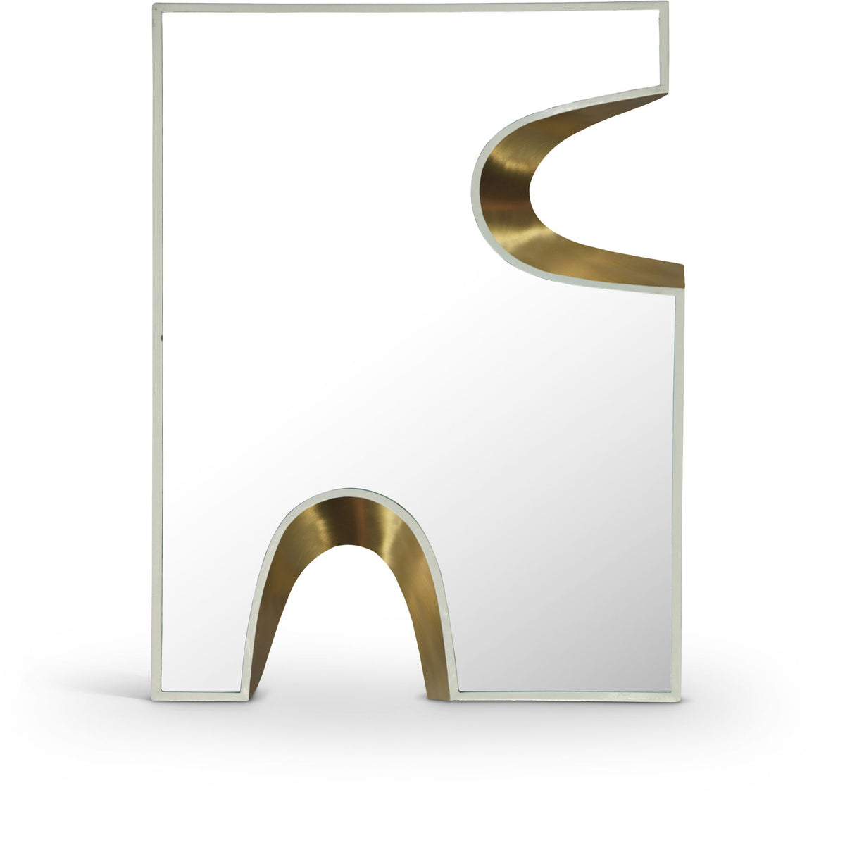 Soleil - Mirror With Gold Accent