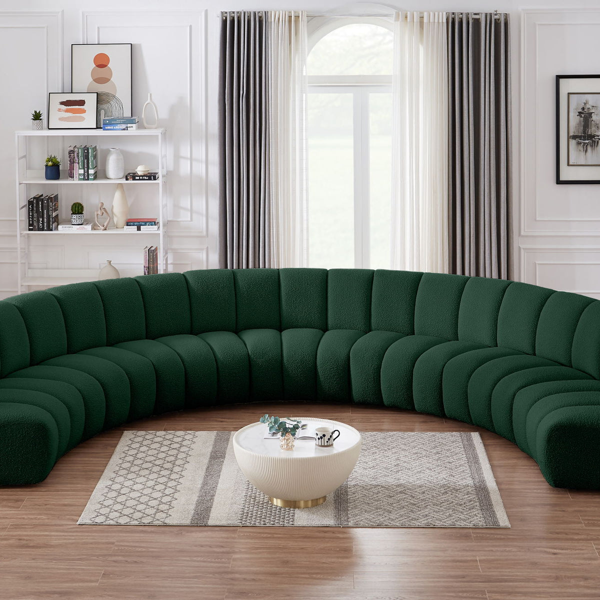 Infinity - 7 Piece Boucle Modular Sectional