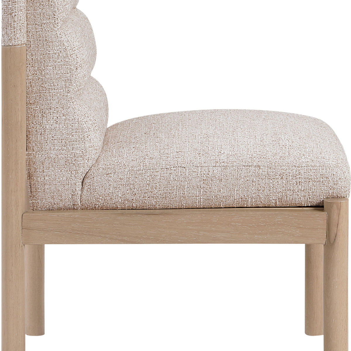 Eloura - Linen Textured Fabric Upholstered Dining Chair (Set of 2)
