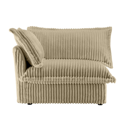 Koala Left-Facing Sofa with Pillow - Camel