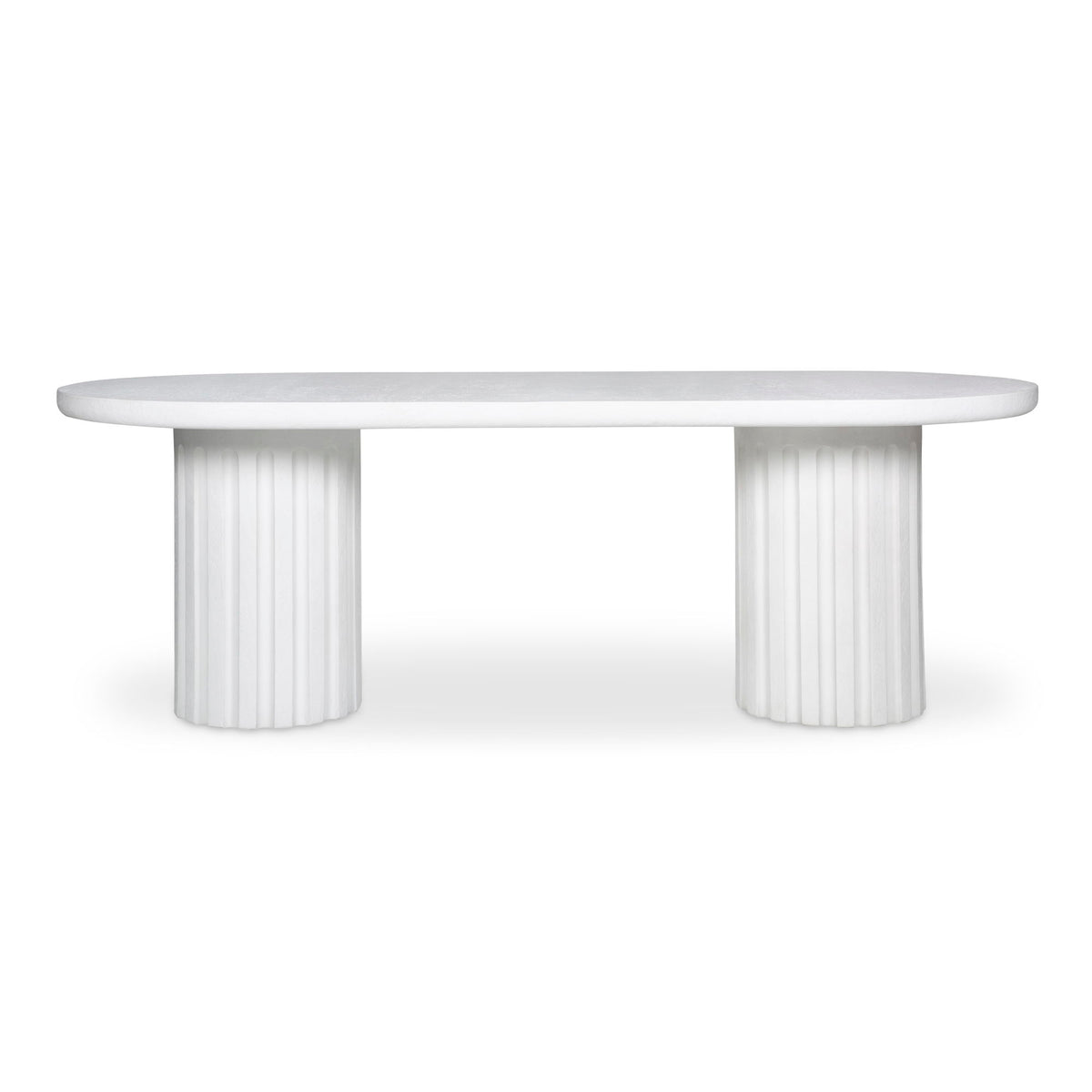 Eris - Outdoor Dining Table - White