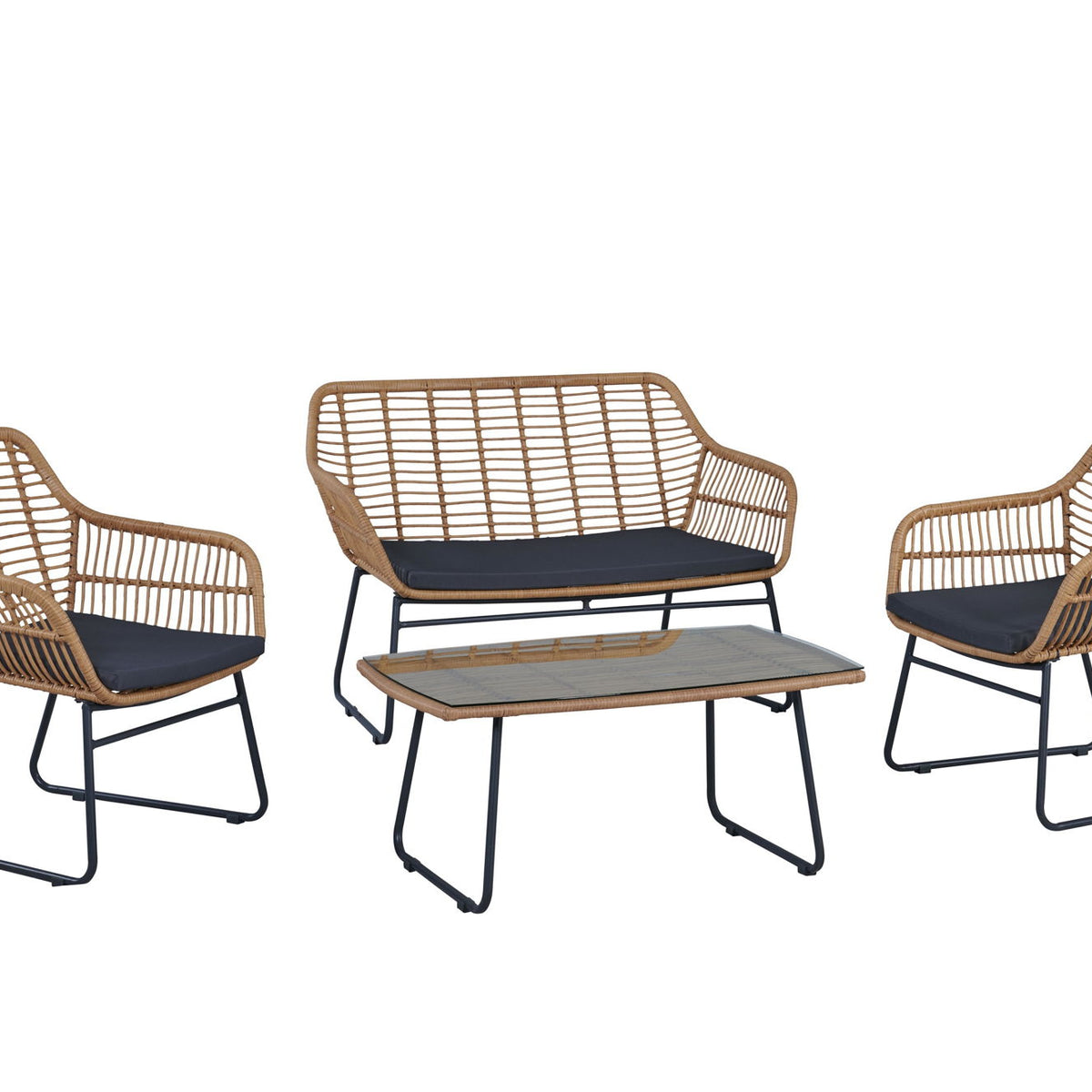 Manhattan Antibes - 4-Piece Conversation Set