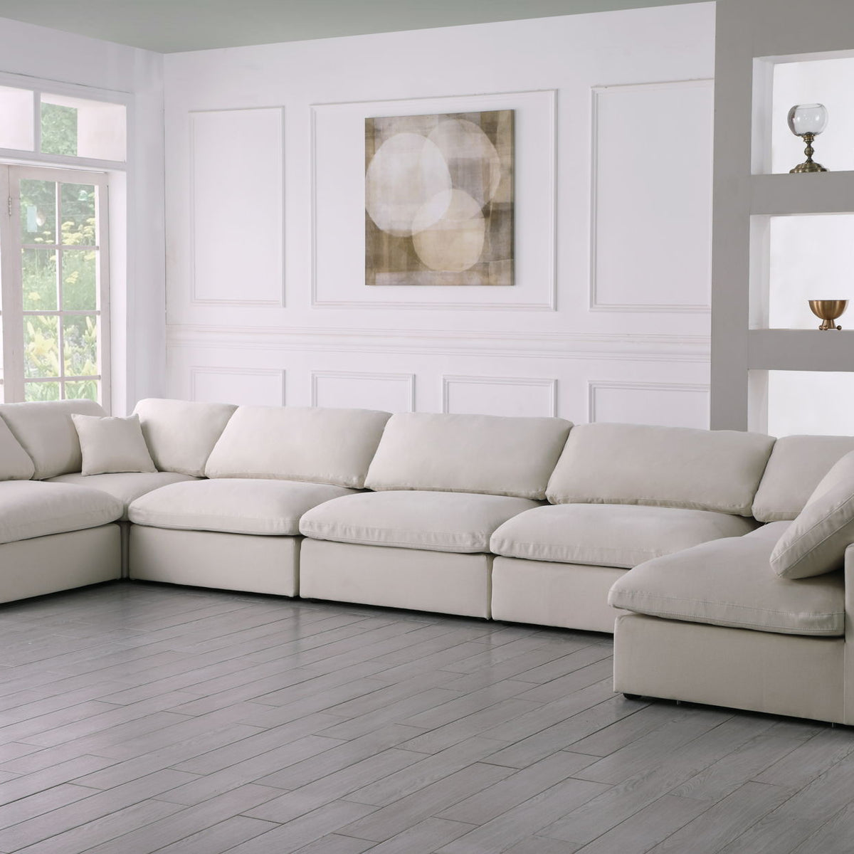 Plush - 7 Piece Modular Sectional