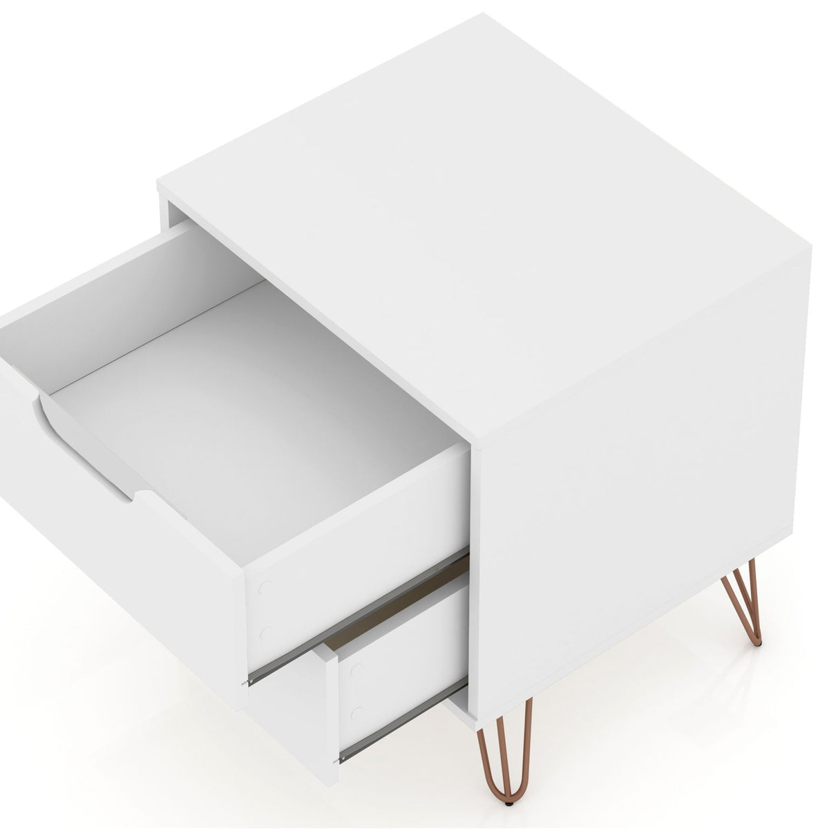 Manhattan Rockefeller - 2-Drawer Nightstand