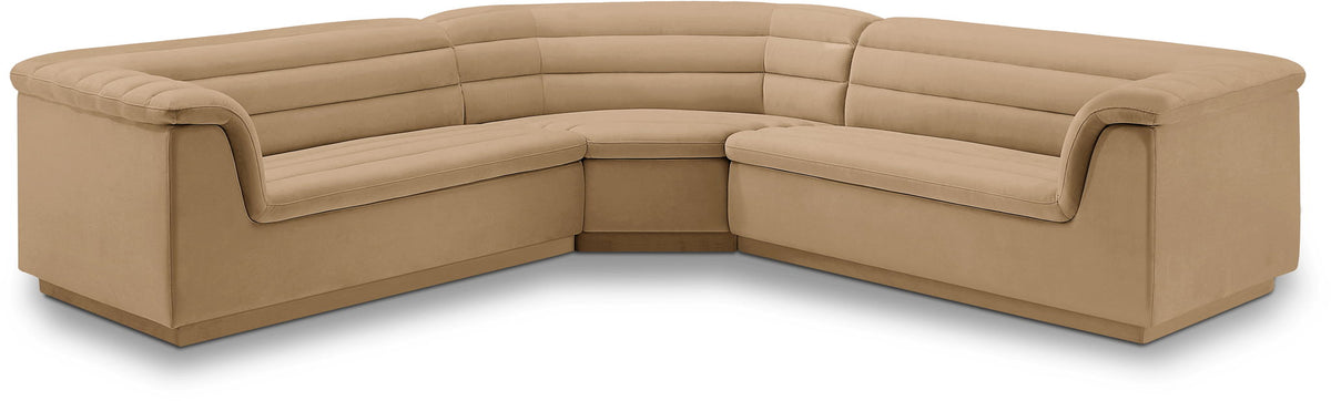 Cascade - Velvet Modular Sectional
