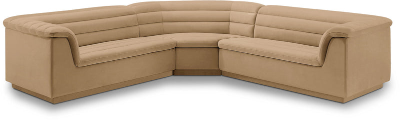 Cascade - Velvet Modular Sectional