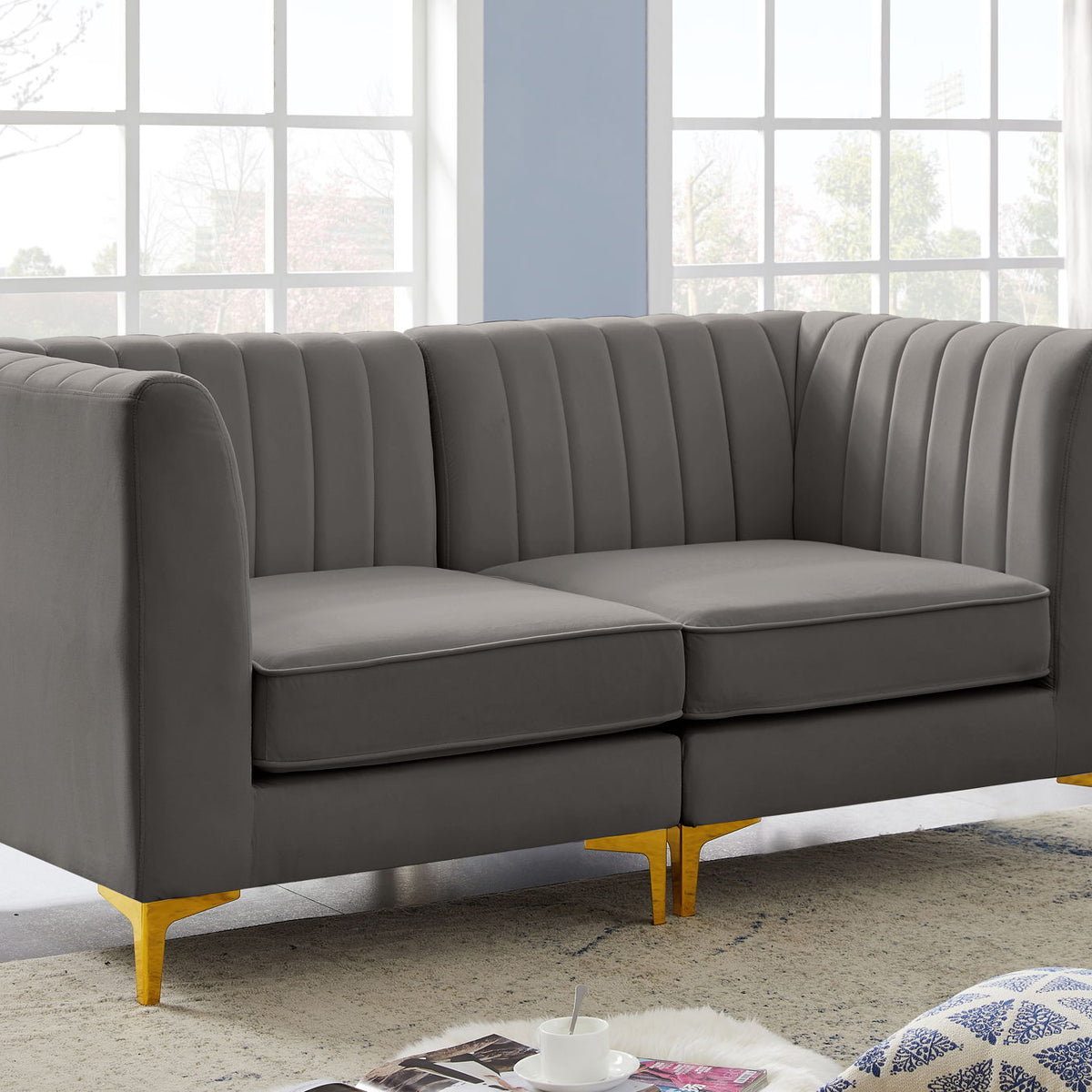 Alina - 2 Piece Modular Sectional