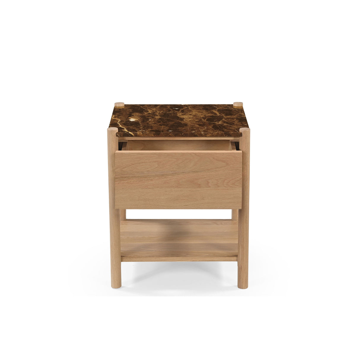 Elio - Nightstand - Dark Emperador