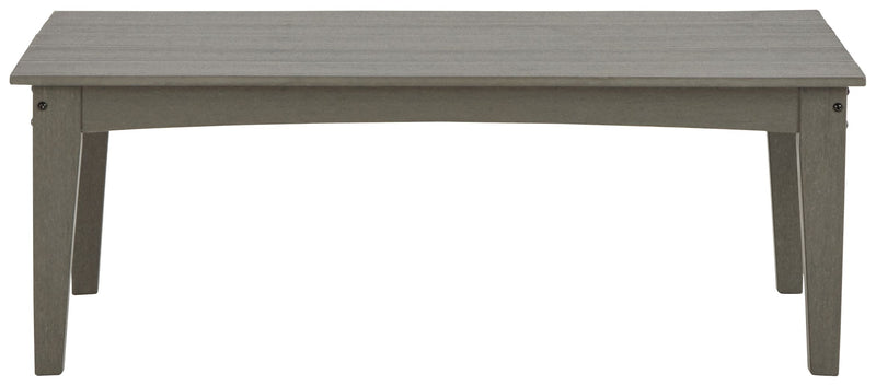 Visola - Rectangular Cocktail Table - Gray