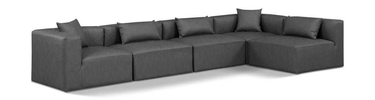 Cube - 5 Piece Modular Sectional