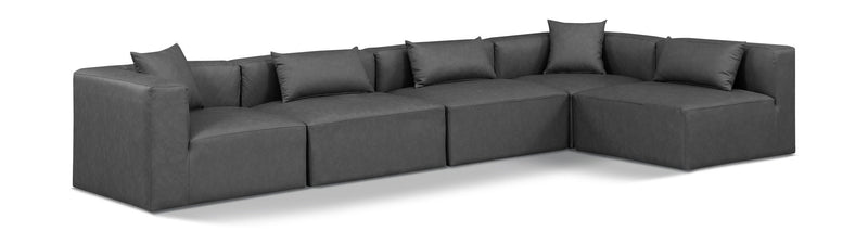 Cube - 5 Piece Modular Sectional