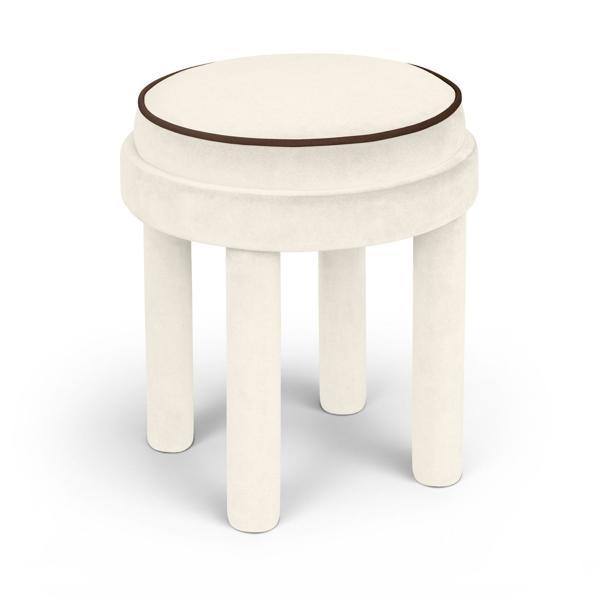 Velin - Velvet Ottoman / Stool