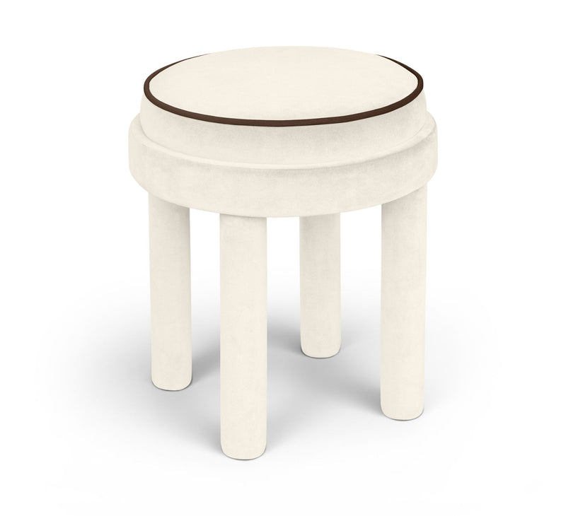 Velin - Velvet Ottoman / Stool