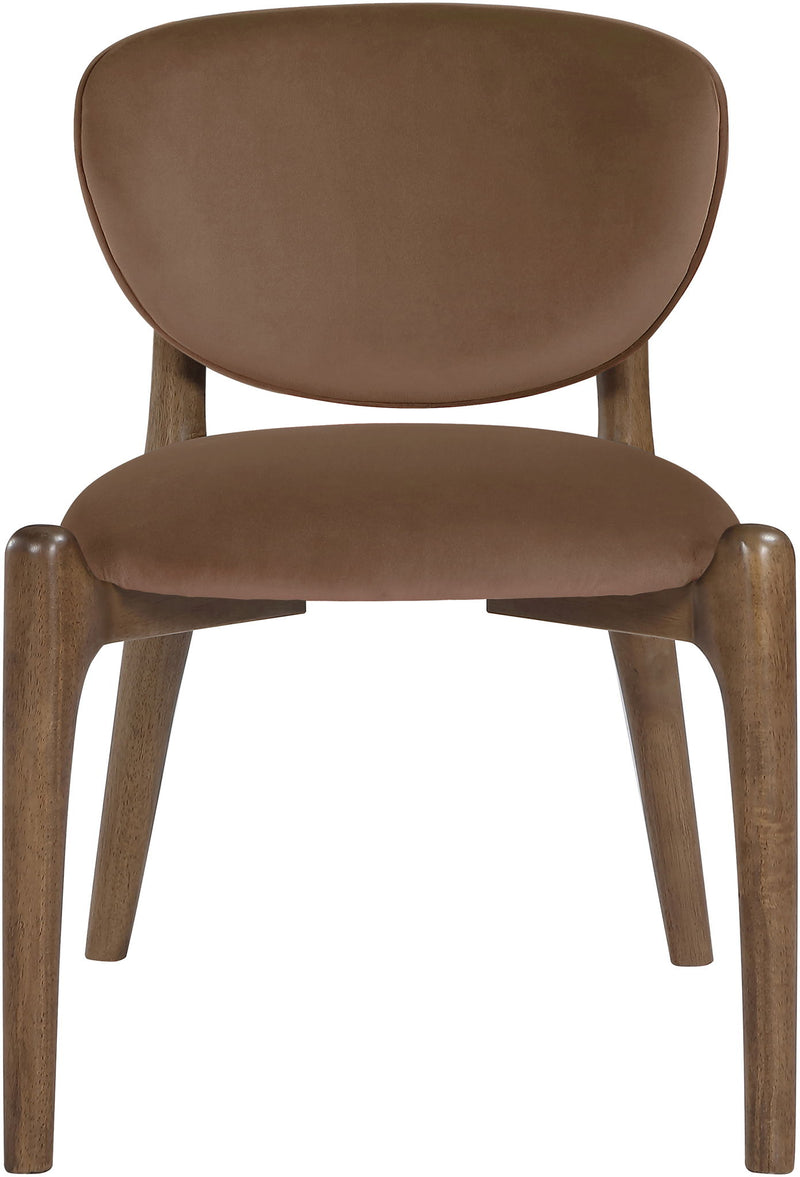 Velora - Upholstered Dining Chair (Set of 2) - Brown Base