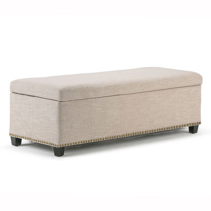 Kingsley - Upholstered Large Storage Ottoman