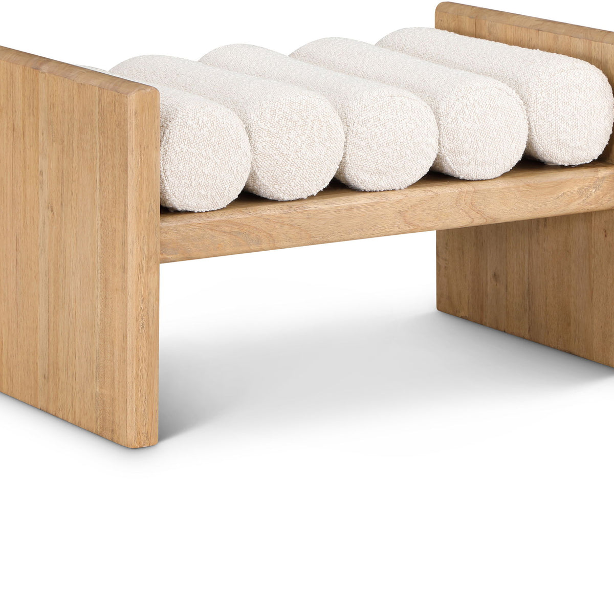Waverly - Bench With Natural Frame