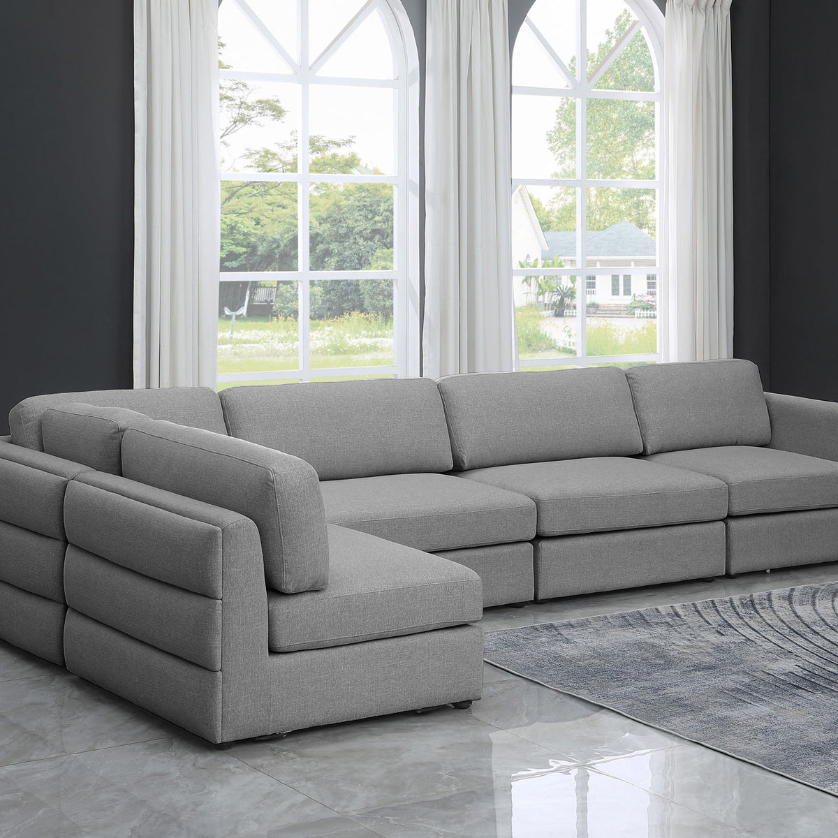 Beckham - 5 Piece Modular Sectional