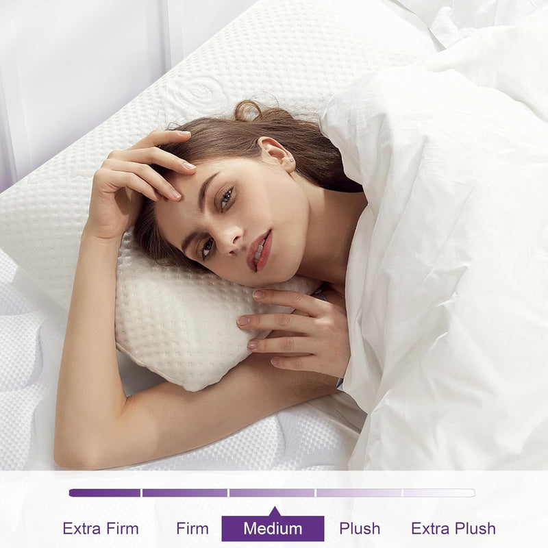 12" Hybrid Mattress With Individual Pocket Coils, Memory Foam