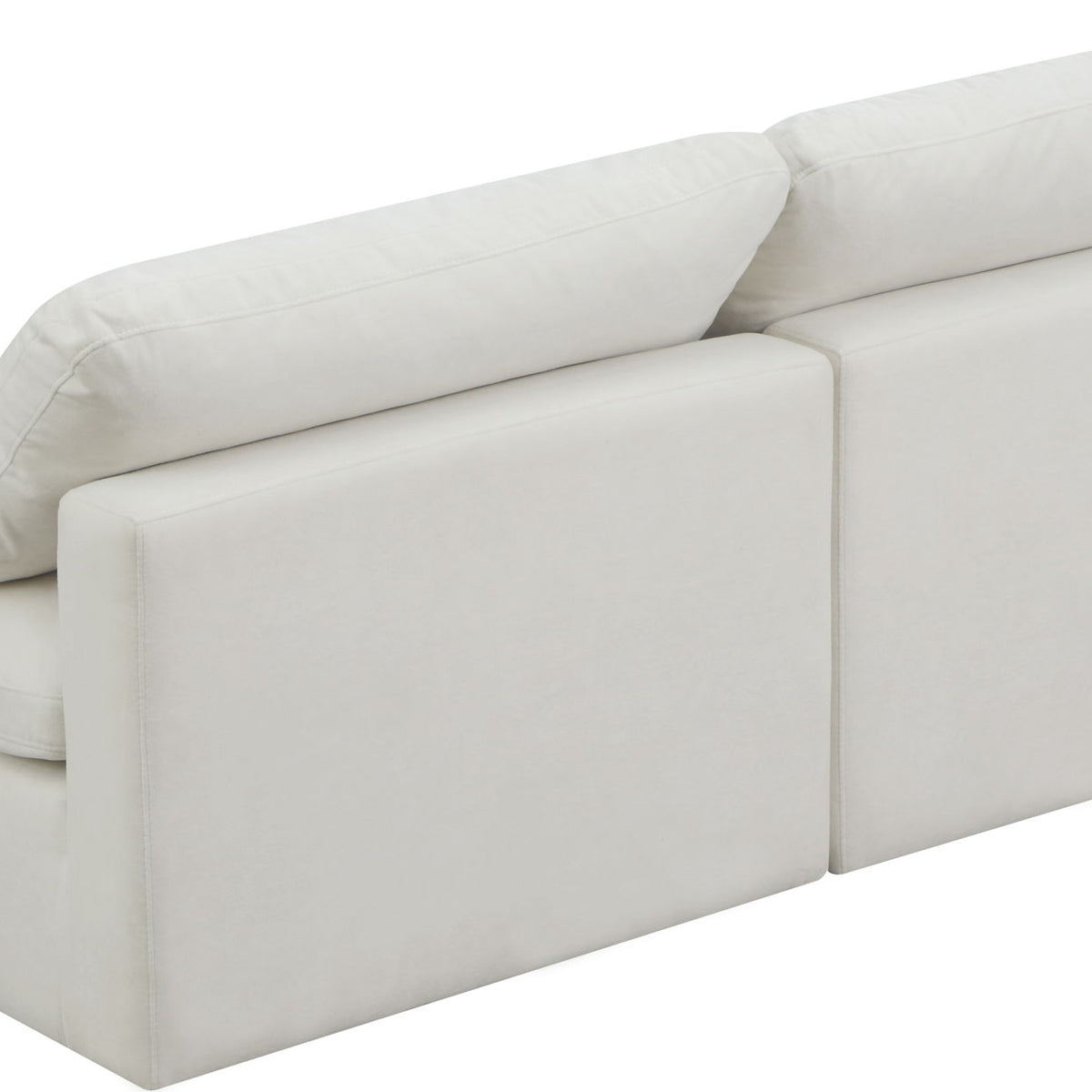 Plush - Modular Armless 2 Seat Sofa