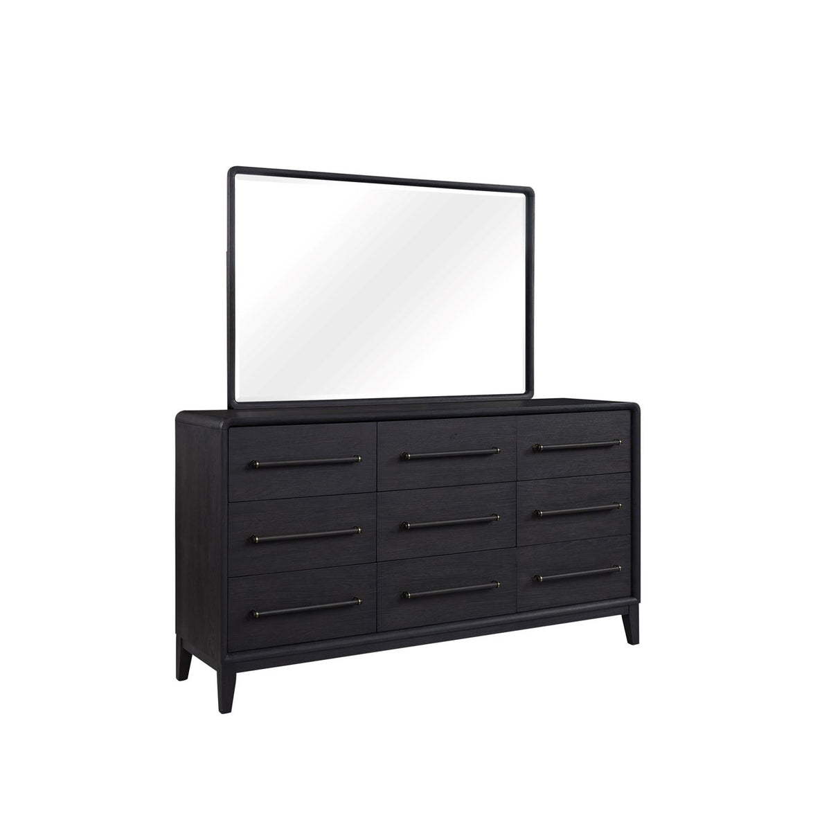 9 Drawer Dresser - Black