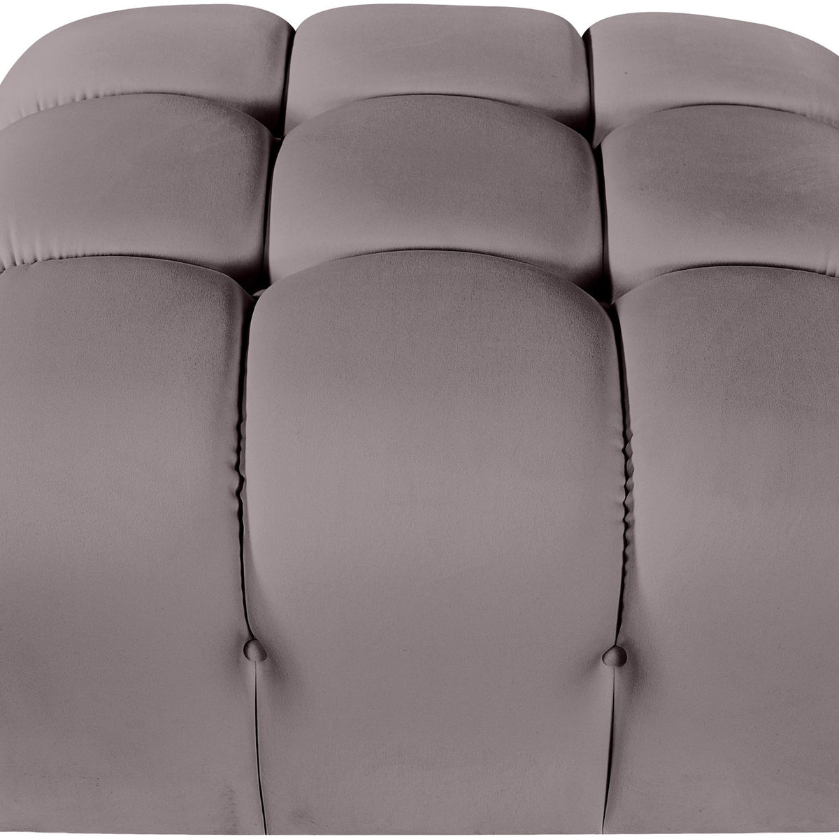 Orin - Velvet Performance Fabric Upholstered Modular Ottoman