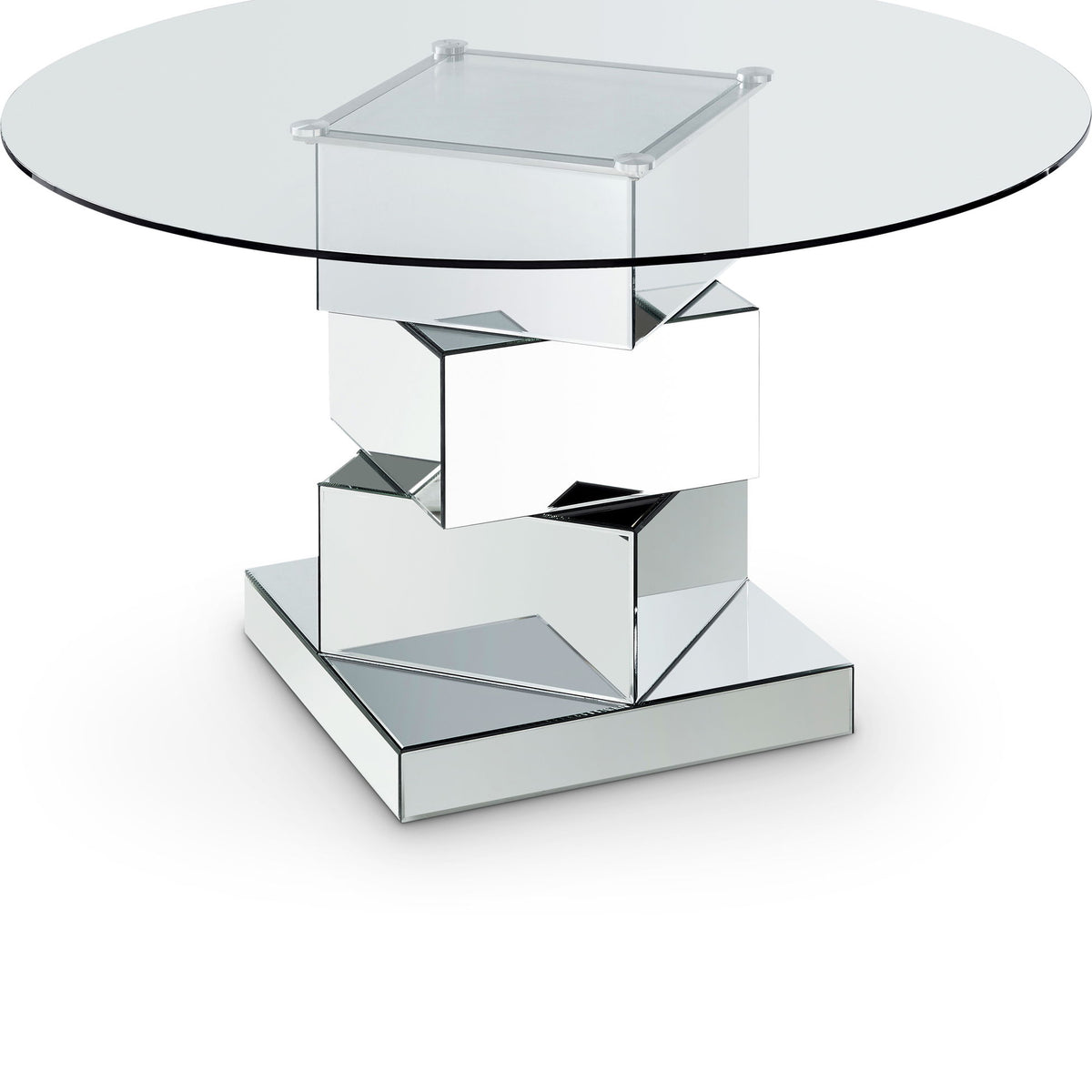Haven - Dining Table - Pearl Silver