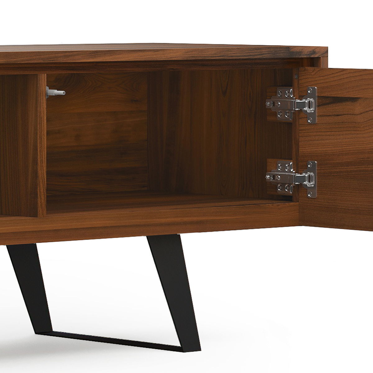 Lowry - Handcrafted TV Media Stand - Walnut